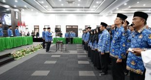 Perkuat Tata Kelola Pemerintahan dan Mutu Pendidikan , 100 Kepala Sekolah dan Pejabat Fungsional Dilantik